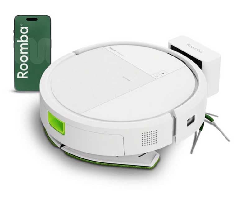 iRobot Roomba 115 Combo robot usisivač i perač podova – beli