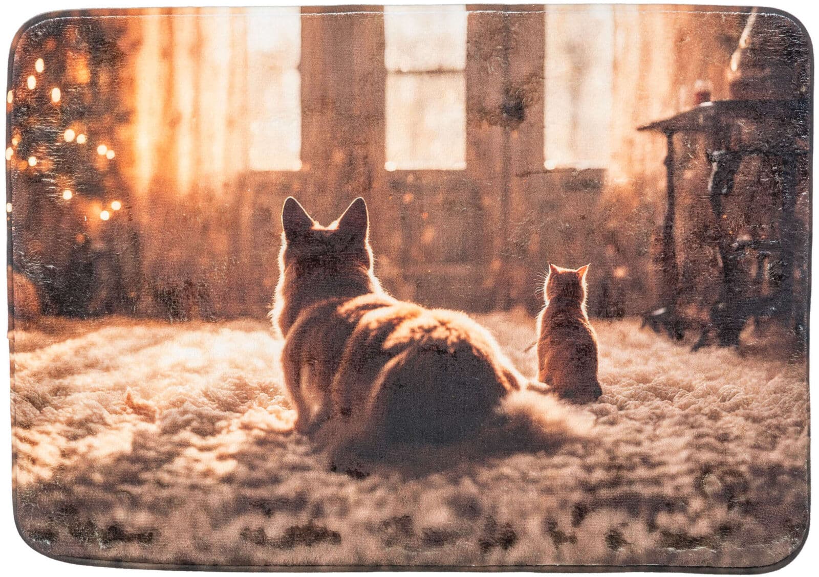 Sunđerasta prostirka za mačke 50cm Xmas Cat TRIXIE 927106