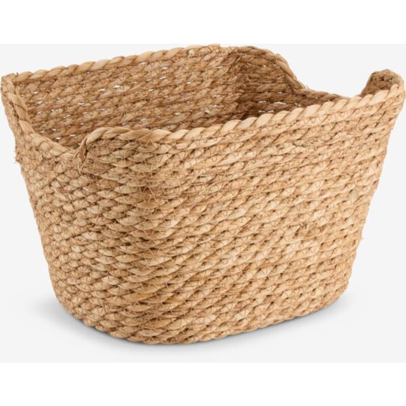 Pletena korpa od rogoza 23x28x19cm