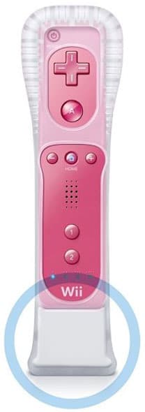 Wii Remote & Motion Plus pink