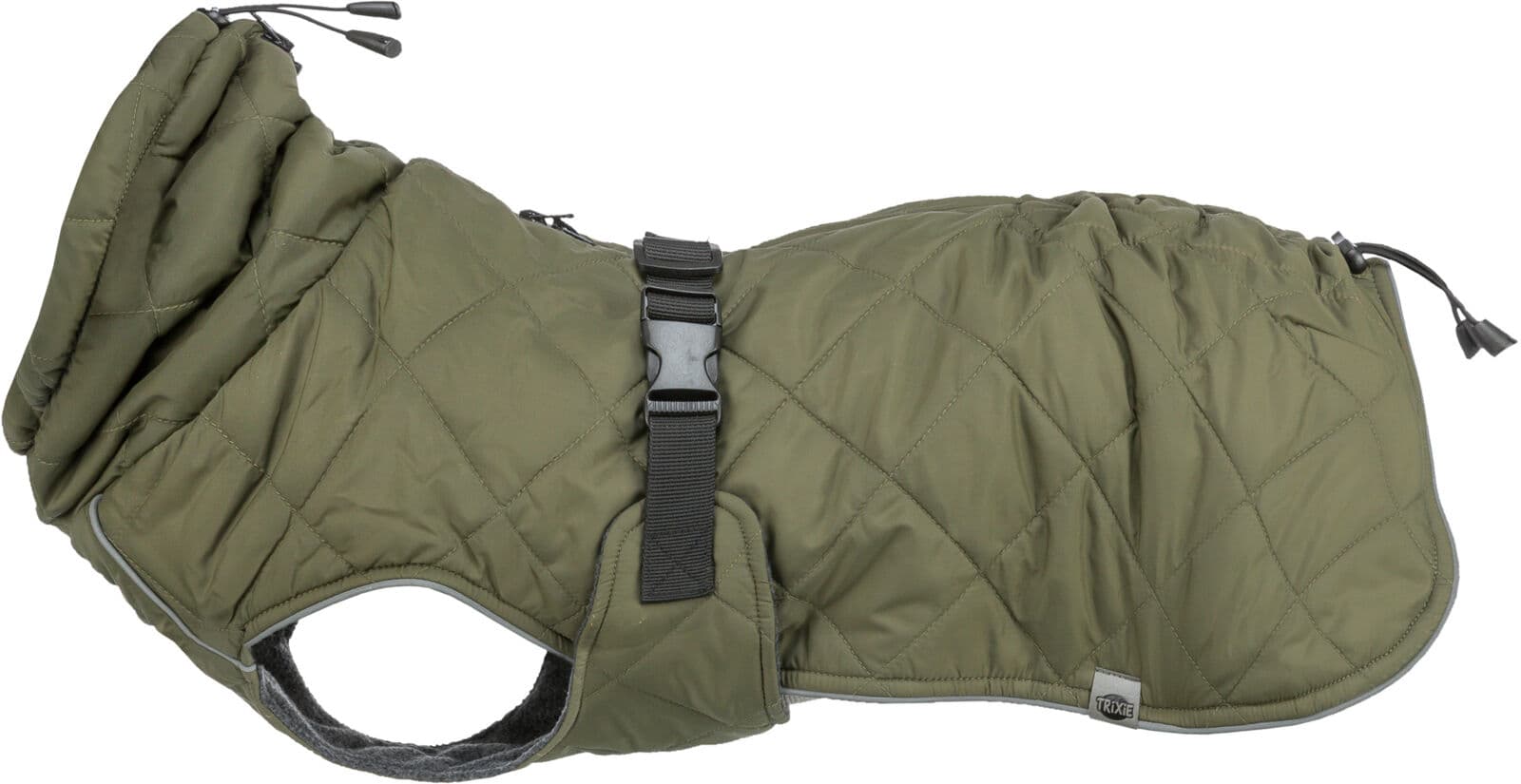 Jakna za pse Minot olive green leđa 55cm TRIXIE 679906