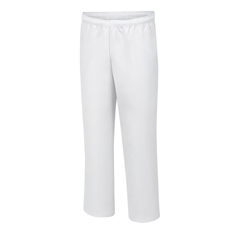 Kuvarske Muške pantalone bele M M-Pro