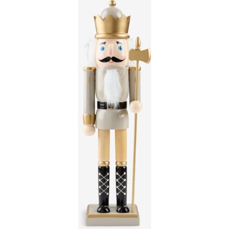 Novogodišnja drvena figura gardiste u svečanoj uniformi V38cm