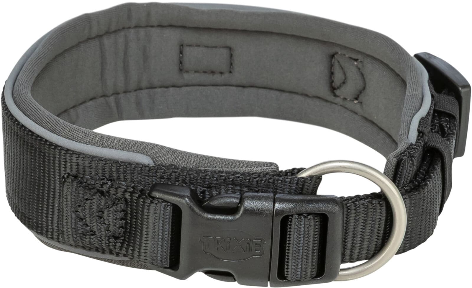 Ogrlica za pse 46-55cm Premium extra wide black TRIXIE 1995801