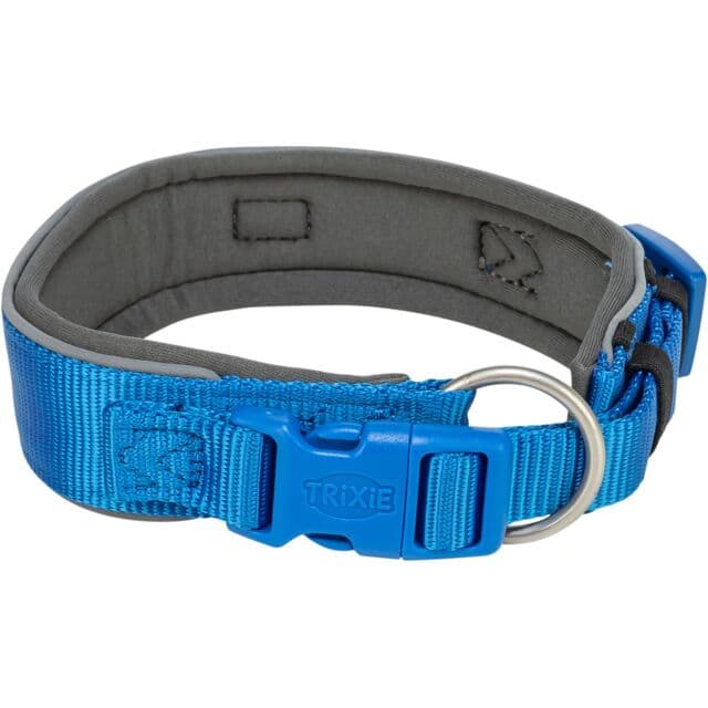 Ogrlica za pse 46-55cm Premium extra wide blue TRIXIE 1995802