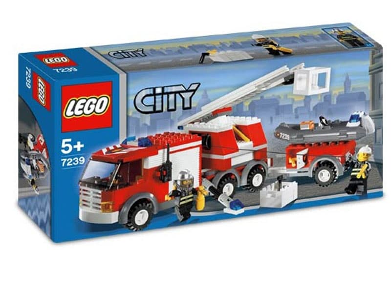 LEGO® City Vatrogasni Kamion Sa Prikolicom LE7239