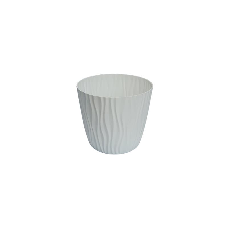 Saksija Gardino Sahara 30 cm, bela