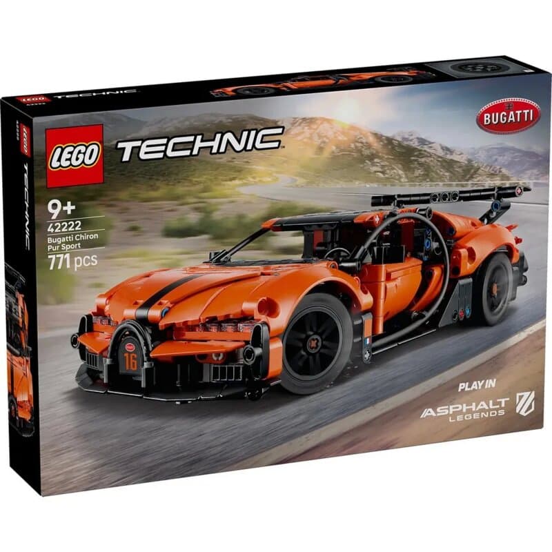 LEGO® Technic Bugatti Chiron Pur Sport Hypercar 42222