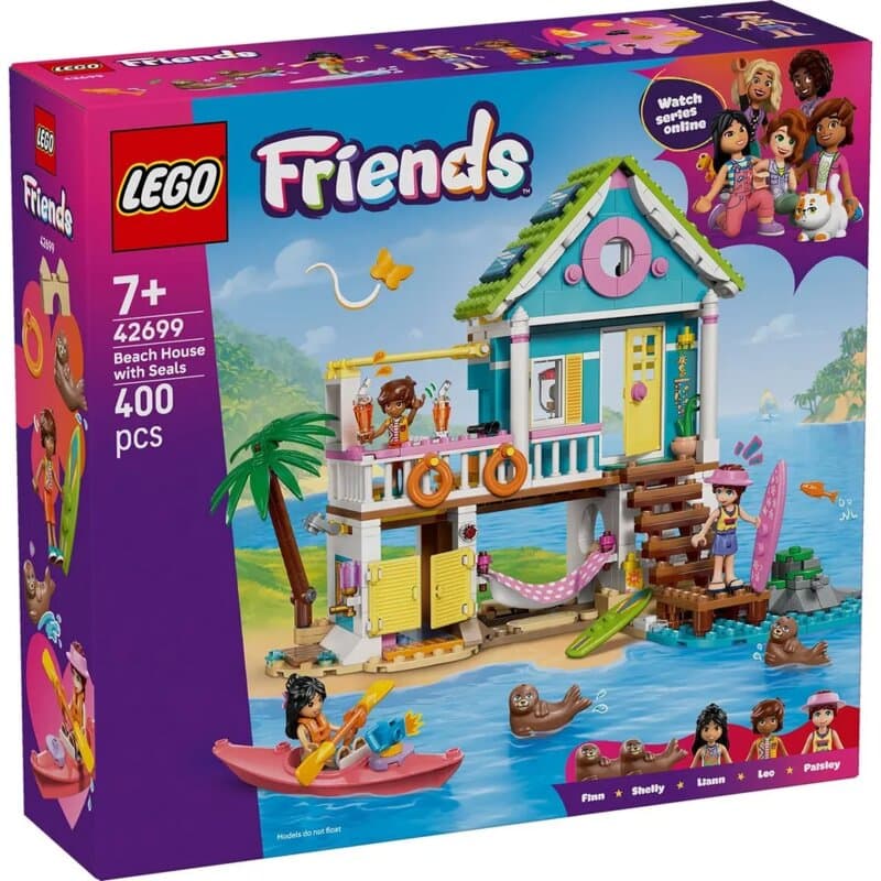 LEGO® Friends Kuća na plaži sa fokama (42699)