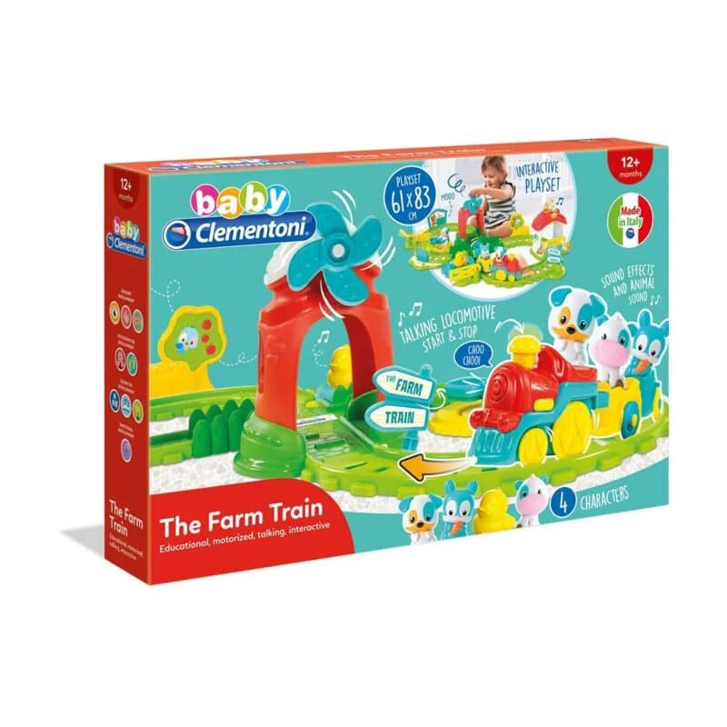 Clementoni Baby Edukativni set za igru Voz sa farme