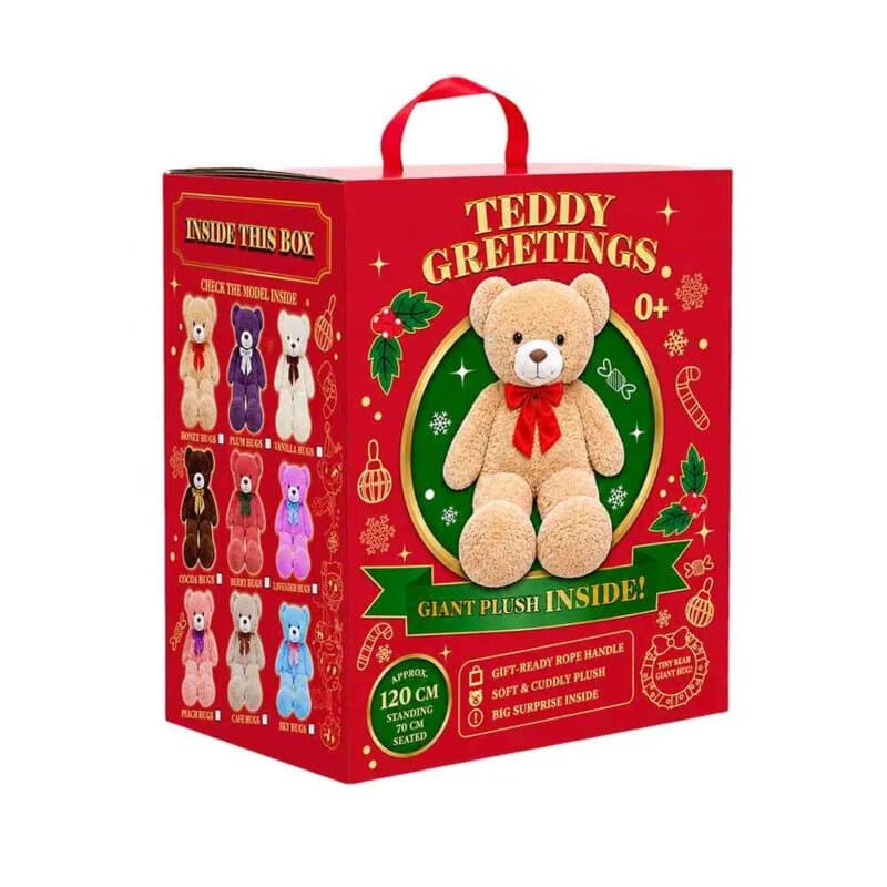 Plišani meda RED BOX Teddy Greetings Bear