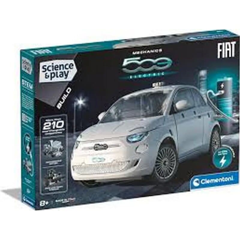 Science & Play Fiat 500 Set – Konstrukcijski Komplet sa Elektromotorom