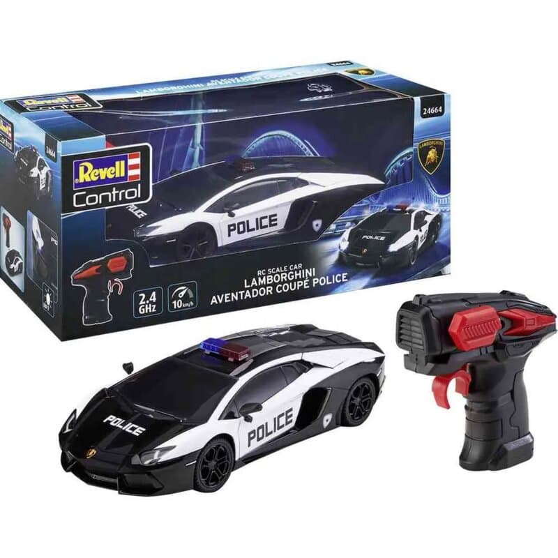 Revell Lamborghini Aventador Policijski Auto na Daljinsko Upravljanje