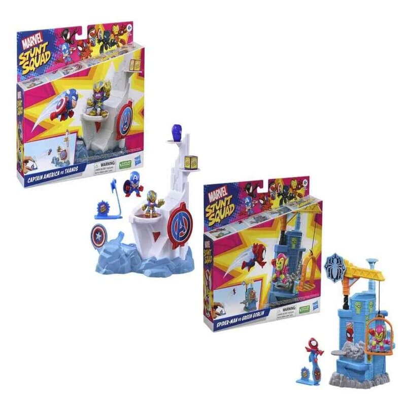 Avengers Marvel Stunt Squad Smashin Heroes - set akcionih figura