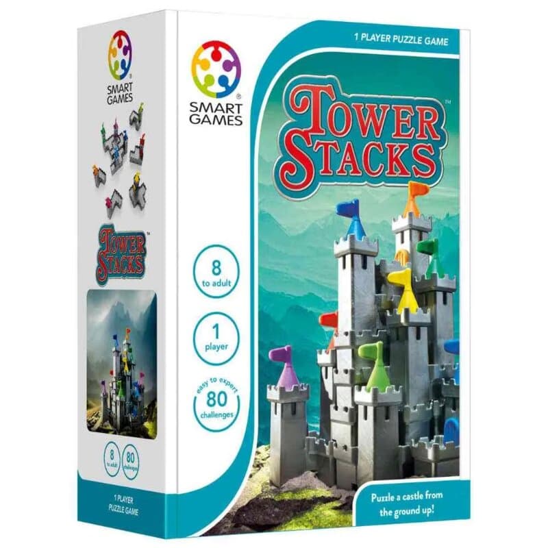 Smart Games Tower Stack – edukativna 3D slagalica za decu