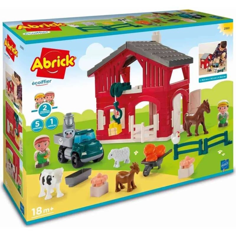 Ecoiffier Farma sa Traktorom, Figurama i Životinjama