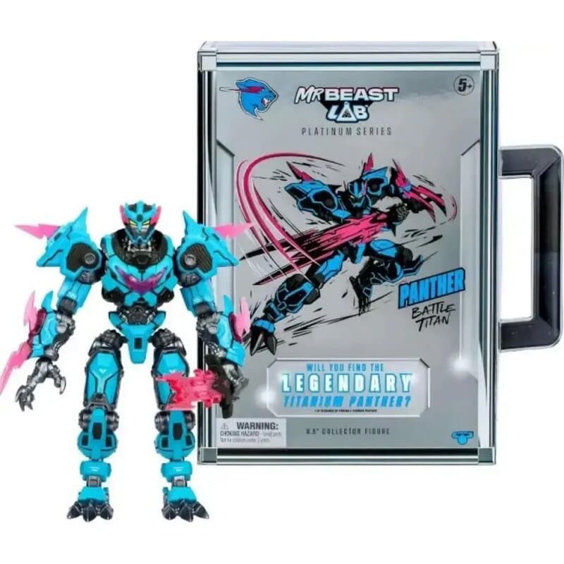 MrBeast Lab Platinum S2 kolekcionarska figura Pantera