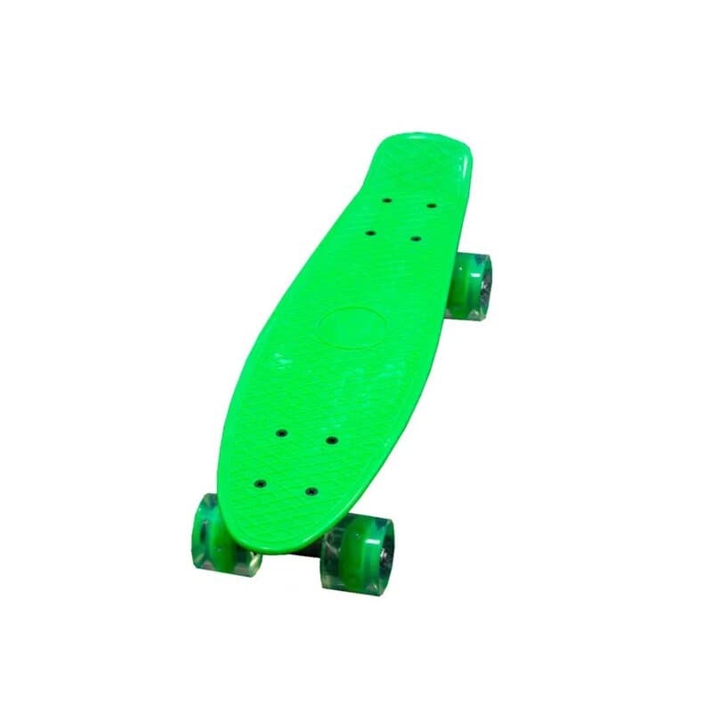 Dečiji skejtbord 56cm sa svetlećim točkovima - zeleni