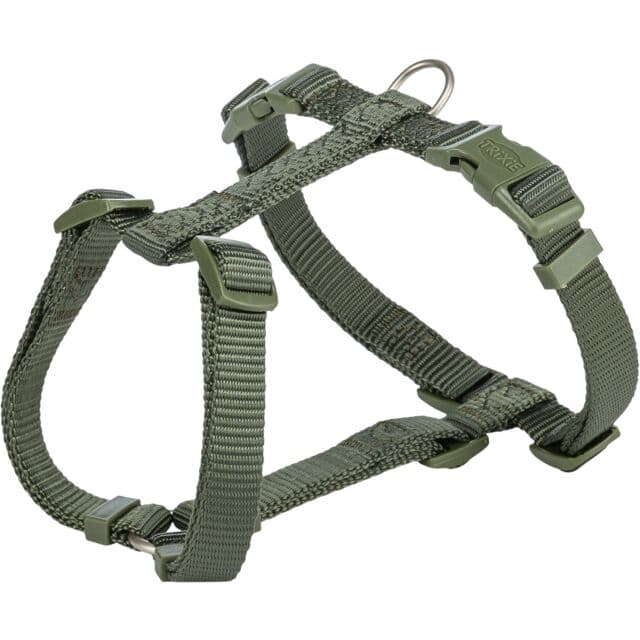 Pojas za šetnju za pse veličina S-M Premium H olive green TRIXIE 203333