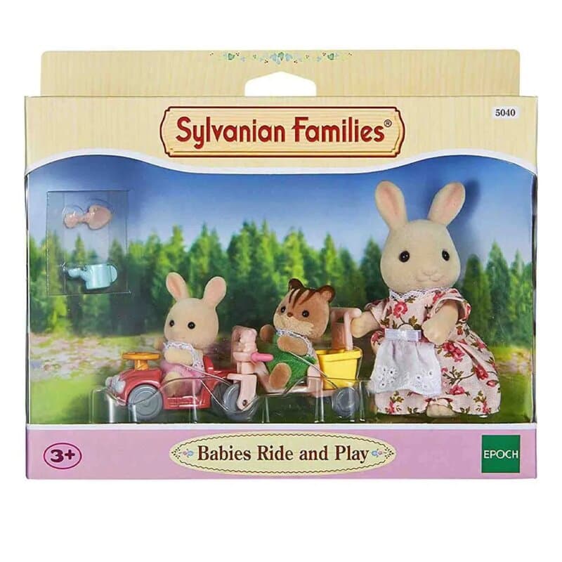 Sylvanian Families Set za vožnju - Kejt, Henri i Ambrozija