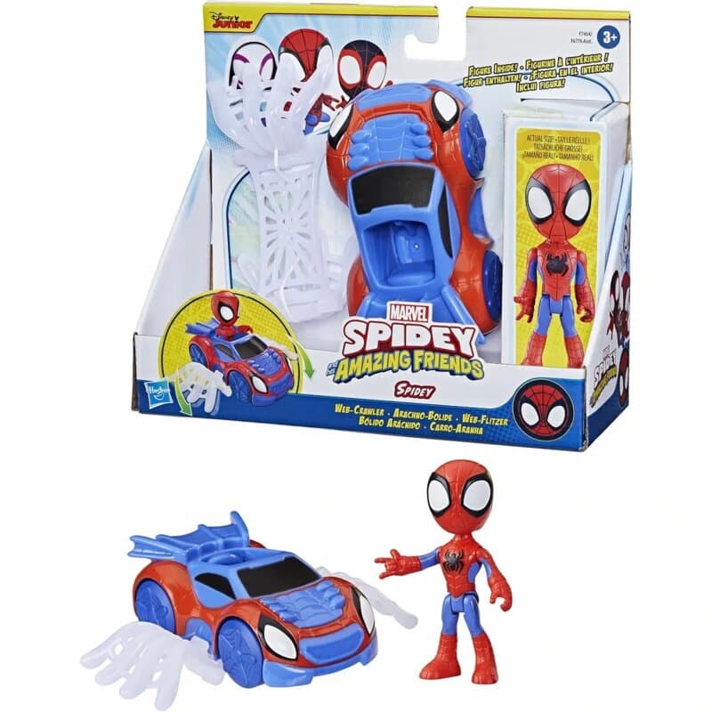 Spiderman figura i vozilo, set za igru