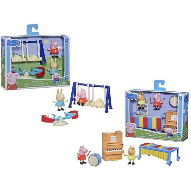 Pepa Prase – Set Figura "Porodični Momenti" (4 komada)