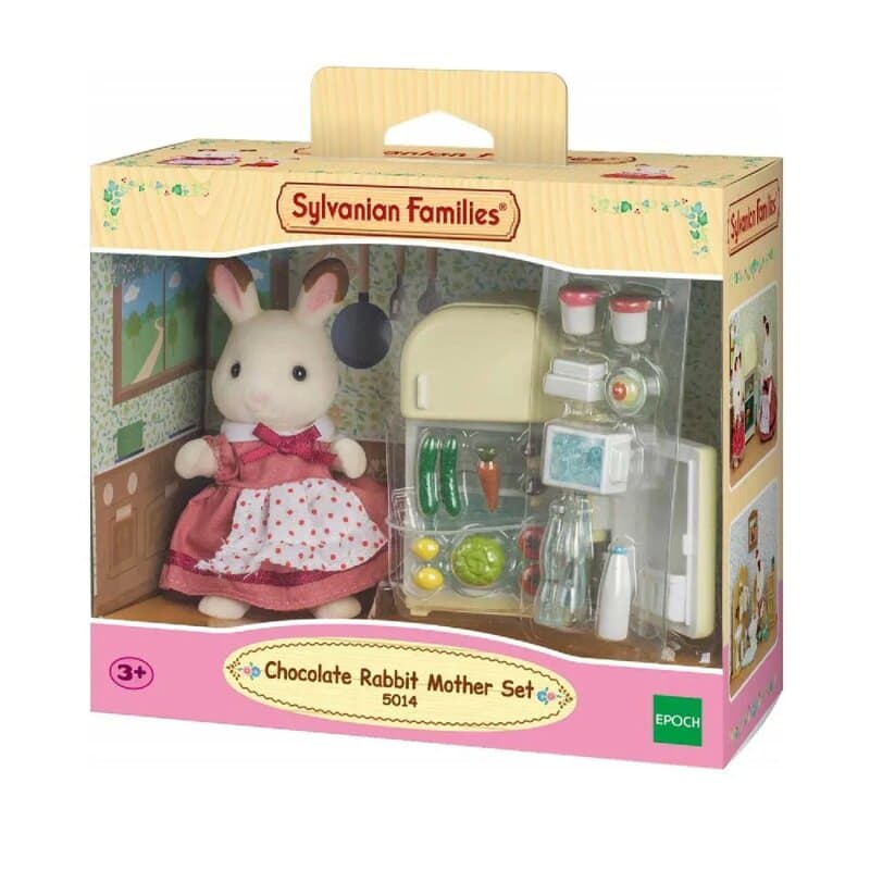 Sylvanian Families Čokoladni Zeko - Mama set sa dodacima