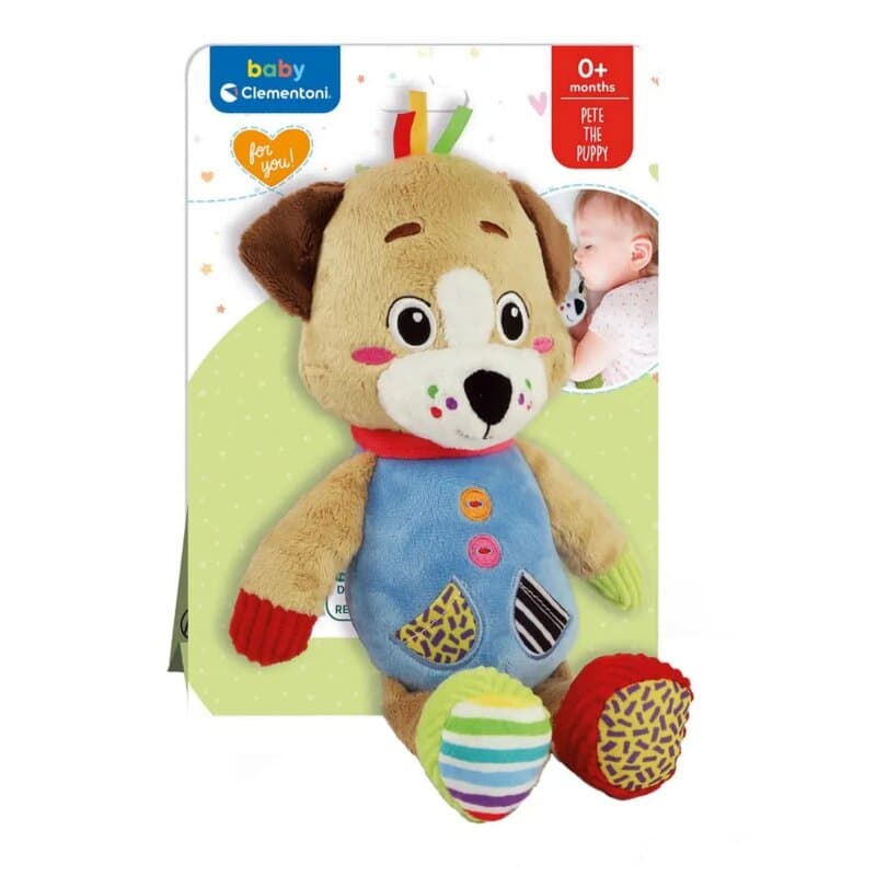 Clementoni Plišani Pas za Bebe sa Grizalicom