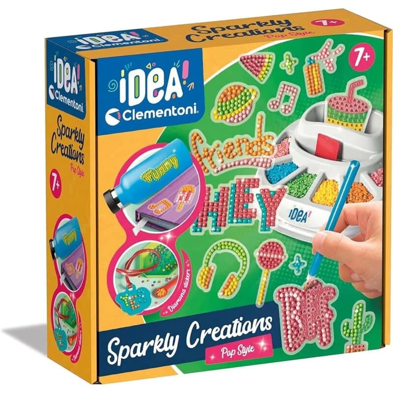 Clementoni Crea Idea Sjajne kreacije kreativni set – Hey Friends
