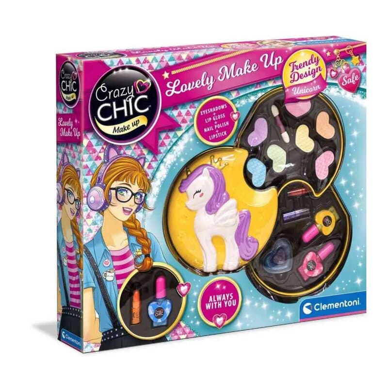 Crazy Chic Make Up paleta Unicorn – šminka za devojčice
