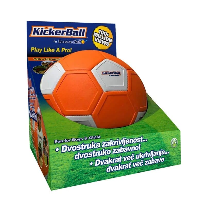 KICKERBALL SET – lopta sa efektom skretanja