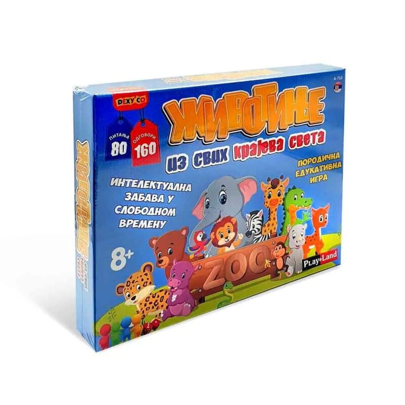 Play Land Društvena igra Životinje iz svih krajeva sveta