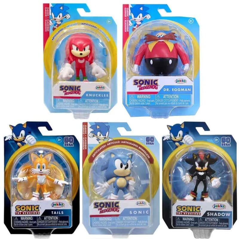 Sonic the Hedgehog akciona figura 6 cm
