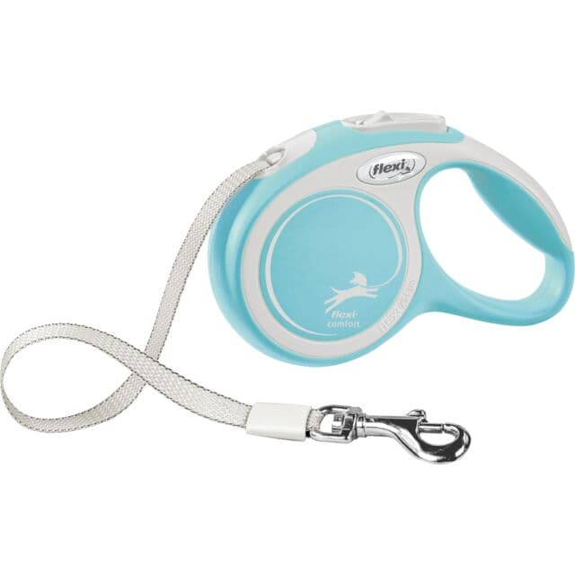 Povodac za pse do 12kg Flexi Comfort 3m light blue TRIXIE 213304