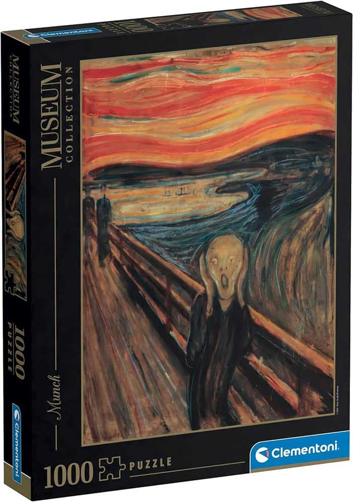 Puzzle 1000 delova Edvard Munk Vrisak Clementoni 39377
