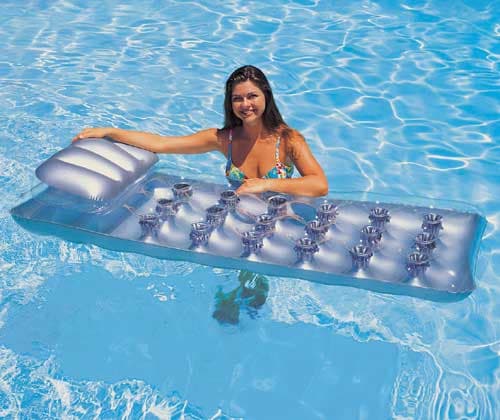 Silver Ten dušek za plažu sa jastukom - Intex (58894)