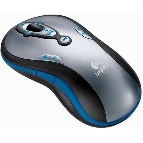 Logitech Media Play bežični miš - Plavi
