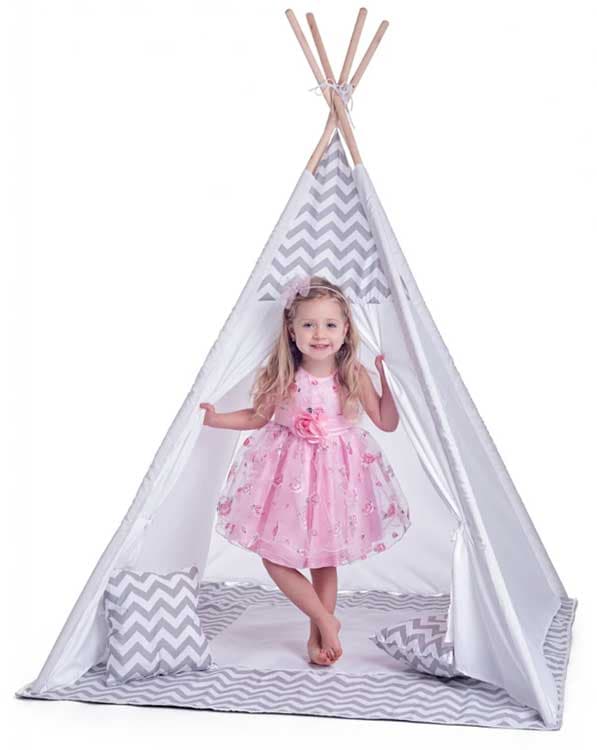 WOODY Šator za decu Vigvam 91420