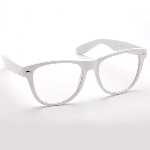 Nerd modne naočare - bele