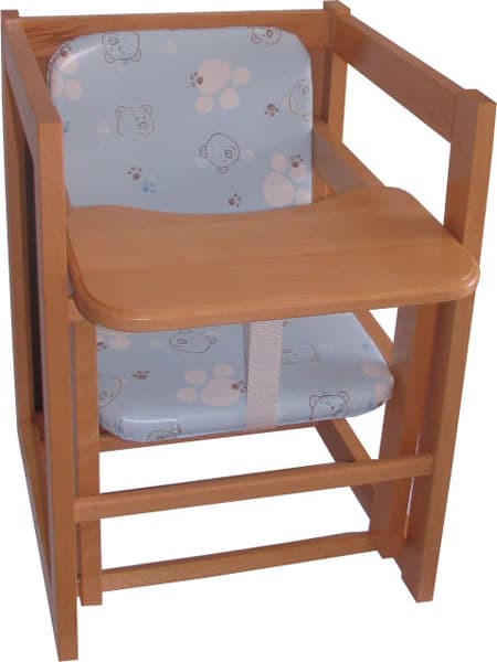 Bambi drvena stolica i stočić