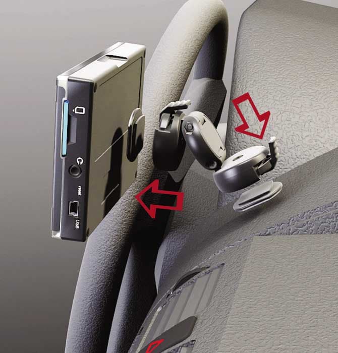 Pametan Univerzalni Nosač Za GPS, MP3 player, Telefon, Tablet - Prestigio PGPSCM01