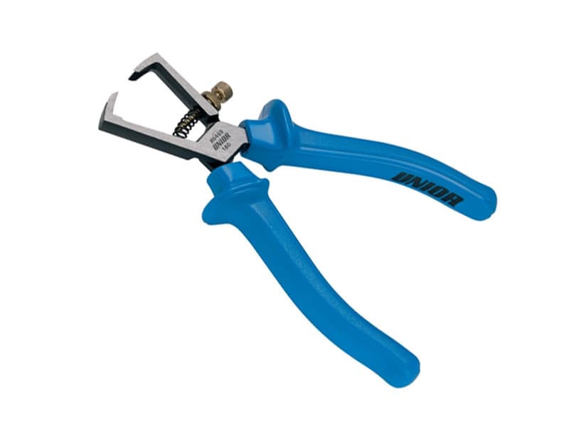 UNIOR Klešta za skidanje izolacije, obična, 160/0.6-10 mm, brušena, art. 469
