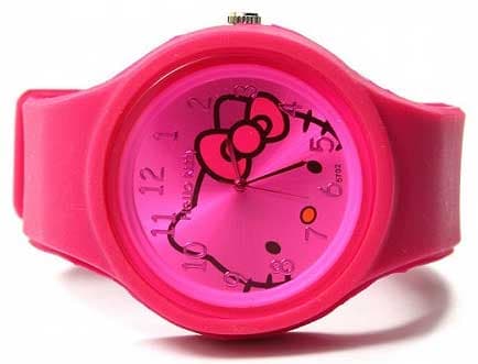 Hello Kitty Ručni časovnik 5708 silicone red