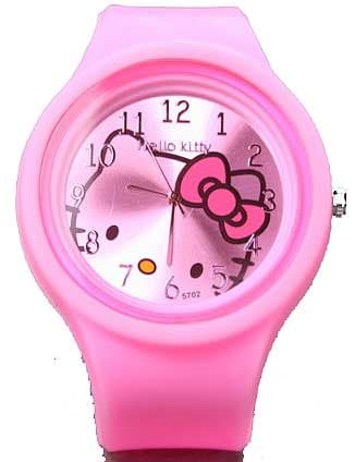 Hello Kitty Ručni časovnik 5708 silicone pink