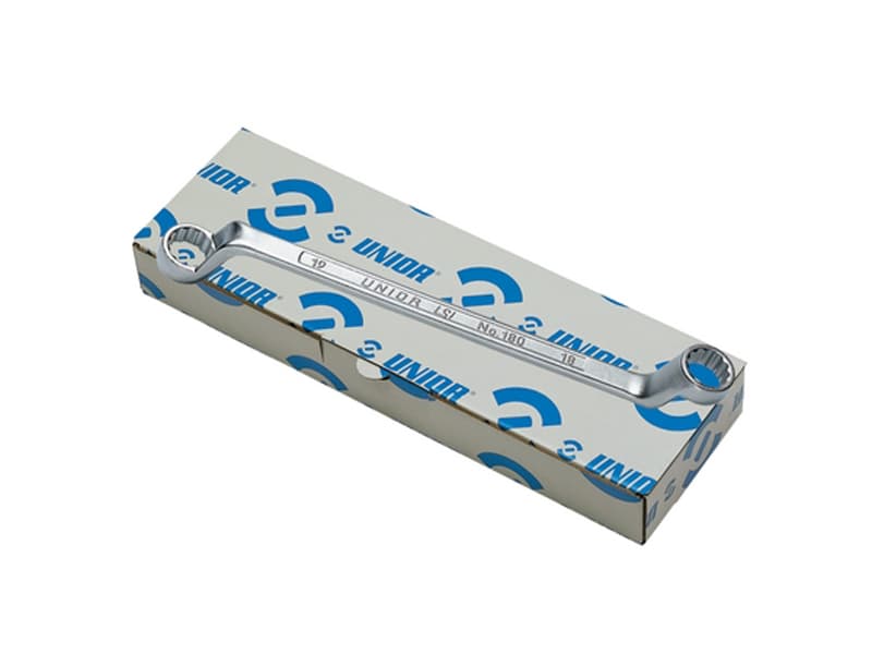 UNIOR Garnitura obručnih dvostranih ključeva 180/1 CB, 6-22mm, 8 del. hromirani, art. 600541 152994