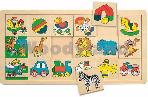 WoodyLand Drvena Slagalica Uporedi slike 90321