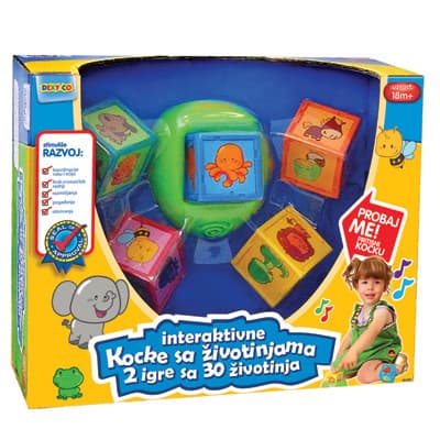 KidzDelight Kocke sa životinjama KDS0602