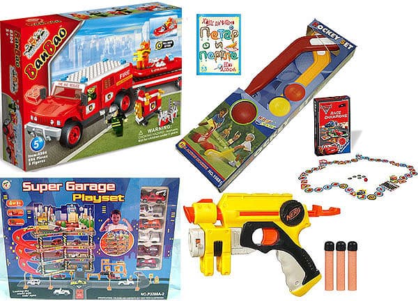 Novogodišnji Poklon Paketić Za Dečake 4-6 godina 2