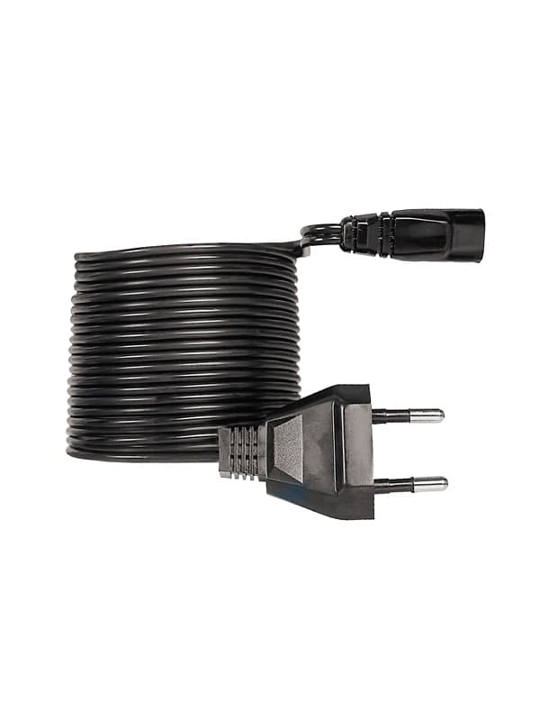 Priključni kabl za aparat za brijanje 0,2 A 250 V ~, 2 m, crni