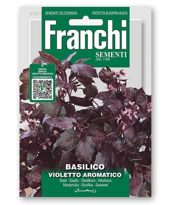 Seme 5 kesica Bosiljak rubin Franchi Sementi Virimax